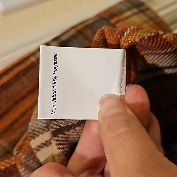 Chic Soul NWOT Plaid Shacket Size 1x - Picture 7 of 8